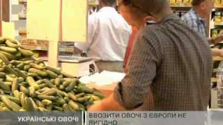 На львівських ринках -- вітчизняні овочі