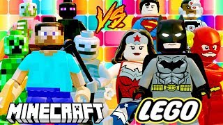 MINECRAFT VS LEGO PARTE 2 - LEGO Marvel's Avengers (LEGO Vingadores) Briga de Heróis #187