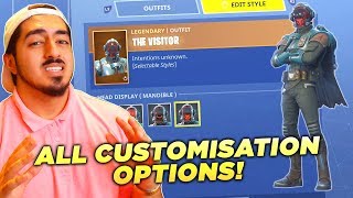 NEW BLOCKBUSTER SKIN ALL CUSTOMISATION OPTIONS in Fortnite Battle Royale!