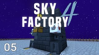 Sky Factory 4 Lava + Mob Farm Automation