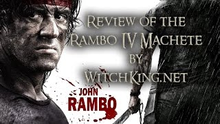 Gil Hibben Rambo IV 2008 Machete Knife Dagger/ Sylvester Stallone/John J. Rambo