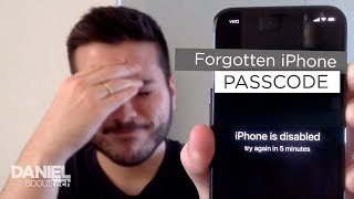 How to Remove Forgotten Passcode of ANY iPhone - XS/XR/X/8/7/6...
