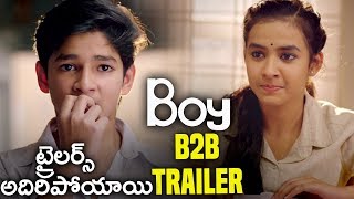 Boy Movie Back to Back Trailers | Lakshya Sinha, Sahiti,  Amar Viswaraj #BoyTeluguTrailer