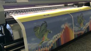 Mimaki JV5-320DS Sublimationshybriddrucker Papier & Stoff