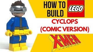 HOW TO Build LEGO CYCLOPS from X-Men