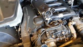 Снятие и установка расширительного бачка на bmw x5