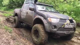 Нивы против Mitsubishi L200. Дорога Кисловодск - Сочи!