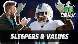 Fantasy Football 2018 - Sleepers & Values, Scary Performances + Kyle Rudolph - Ep. #594