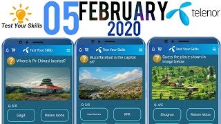 Muzaffarabad is the capital of? | My Telenor 05 February Today Questions | Play And Win | 05 Feb