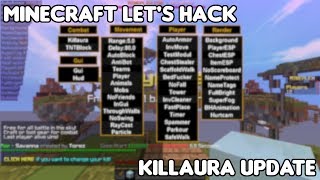 Killaura Update | Minecraft Let's Hack | Free Minecraft Hack Client