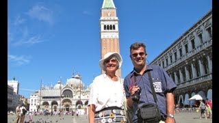 PIAZZA SAN MARCO - St MARK'S SQUARE, St MARK'S BASILICA and THE CAMPANILE, VENICE