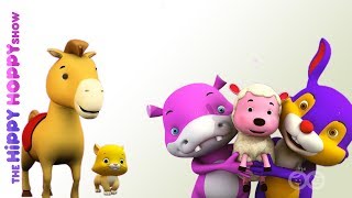 Domestic Animals Children Learning Song For Children | Hippy Hoppy Show