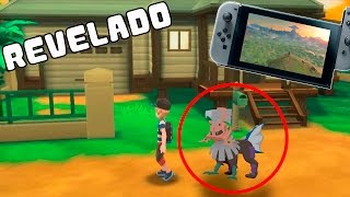 REVELADO POKEMON ACOMPAÑANTES EN POKEMON STARS NINTENDO SWITCH