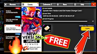 How to claim Name change card ? ?? || free fire new update