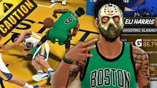 NBA 2K18 MyCAREER - NEW PLAYER BUILD IS A DEMON!! ENDED ZAZA CAREER WITH CONTACT DUNK!!