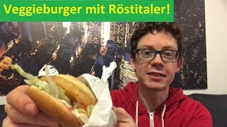 Veggie Burger Ts mit Röstitaler von McDonalds zum Preis von 1,99 Euro im Test