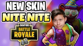 New NITE NITE Clown Skin! | Hide and Seek & Fortnite Funny Moments