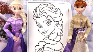 Reine des Neiges Elsa Coloriage Frozen Coloring