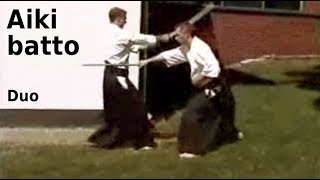 AIKIBATTO, ten sword duo exercises for aikido students, by Stefan Stenudd