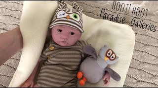 Chegada do meu novo BEBÊ REBORN - HOOT HOOT da PARADISE GALLERIES - Bebê quase real. Unboxing Review