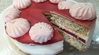 Диетический торт " Праздничный". Фитнес выпечка.  Dietetic cake.