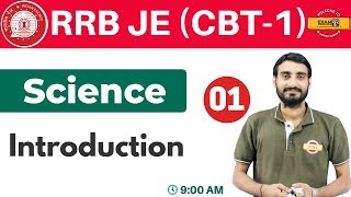 Class 01 ||#RRB (JE) (CBT - 1) || Science || By Vivek Sir || Introduction