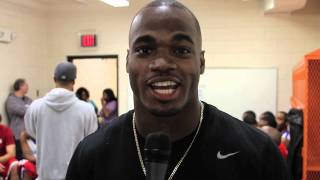 Adrian Peterson on the Yokal Sports Sports Report