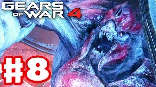 Gears of War 4 - Campaign Gameplay Walkthrough Part 8 - Get Out! (PC, Xbox One)
