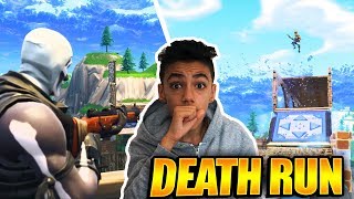 Insane Fortnite DEATH RUN On *New* Playground Mode With Friends!