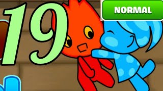 Redboy and Bluegirl Level 19 In Light Temp Maze Android Walkthrough