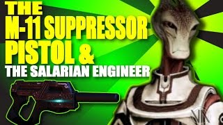 The M-11 SUPPRESSOR X Pistol and the Salarian Engineer! Mass Effect 3 Multiplayer