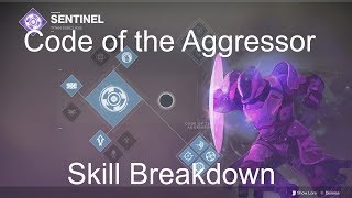 Sentinel Titan Code of the Aggressor Skill Breakdown