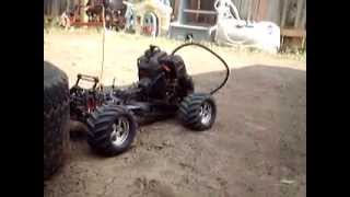 23cc T-Maxx THE WEED MAXX HOMEMADE WEEDEATER RC WARM UP