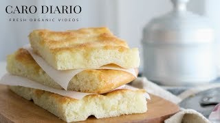 FOCACCIA DOLCE SENZA IMPASTO: facile, veloce e leggera | Il Ricettario #69
