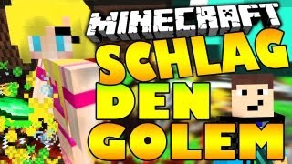 SCHLAG DEN GOLEM #2 - HAHAA :DD + OUTTAKE - Spielmodus in MINECRAFT | GommeHD