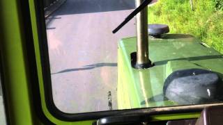 Grashäckseln 2011// MBtrac 1100 Turbo mit Fliegl ASW 160