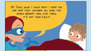 Jack cartoon - Bedwetting awareness
