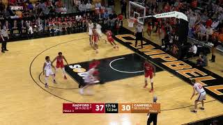 Campbell Men's Basketball vs. Radford - 3/2/19