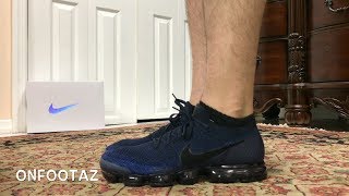 Nike Air VaporMax Midnight Navy Day To Night On Foot