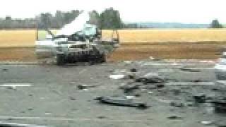 Авария на трассе Ижевск-Сарапул