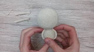 Как связать куклу крючком для начинающих Лалалупси, часть 2