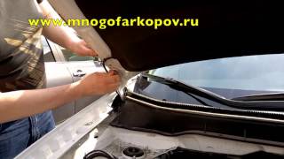 Амортизатор (упор) капота на Mitsubishi Asx KU-MI-AX00-00 (обзор,установка)