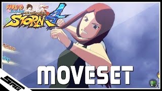 Naruto Ultimate Ninja Storm 4 - Kushina COMPLETE Moveset