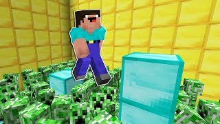 НУБ ПРОТИВ ПАРКУР ИЗ КРИПЕРОВ В МАЙНКРАФТ НУБИК И ТРОЛЛИНГ ЛОВУШКА MINECRAFT Мультик