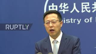 China: MOFA spox asks for "transparency" after calls for US COVID origin probe