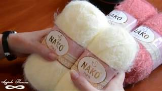 DIY  Вязаный бактус (шейный платок).  МАСТЕР-КЛАСС