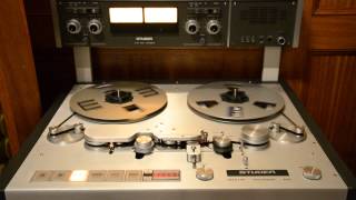 Studer A80 RC MkII 2 Tracks 15ips 0db at 500nWb/m