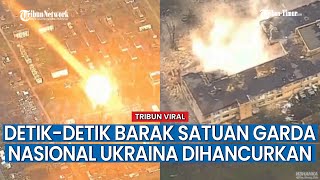 Rusia Serang Barak Satuan Garda Nasional Kubu Ukraina di Zaporozhye, Ukraina Rugi Besar!