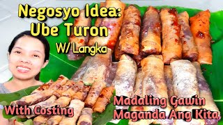 UBE TURON W/LANGKA RECIPE.|W/Costing|Sideline & Homebase Business.