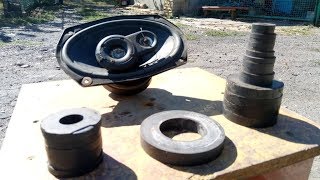 Магнит из динамика, очень просто | Magnet from the speaker, very simple